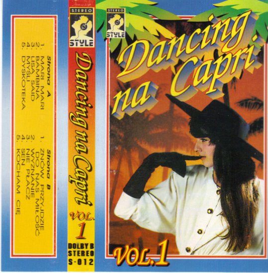 Dancing Na Capri Vol.11 - Dancing Na Capri Vol.1 Przód.JPG