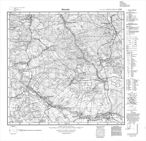 Niemieckie mapy 1-25 000 - 4258_Brzeźnica.tif