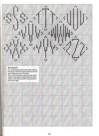 FILET -   WZORY - 101 Filet Crochet Charts 67.jpg