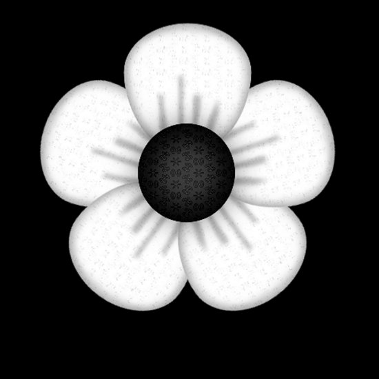 Black and White Elements - full size - AloDezigns Flower 06.png