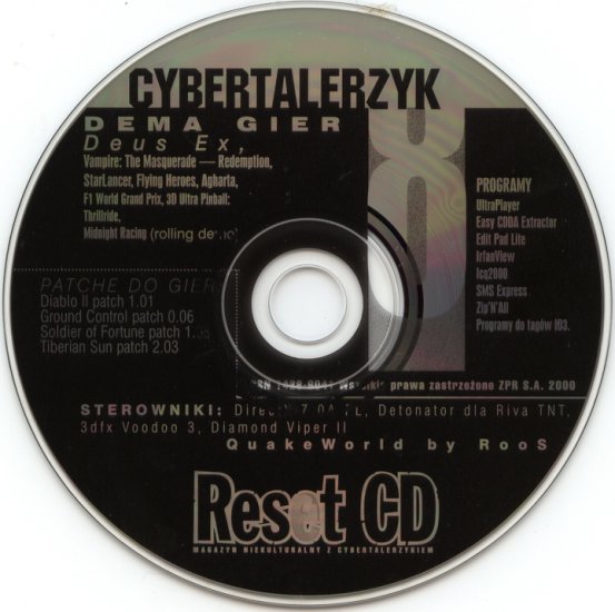 Nadruki CD - 2000-08 Reset CD nadruk.JPG