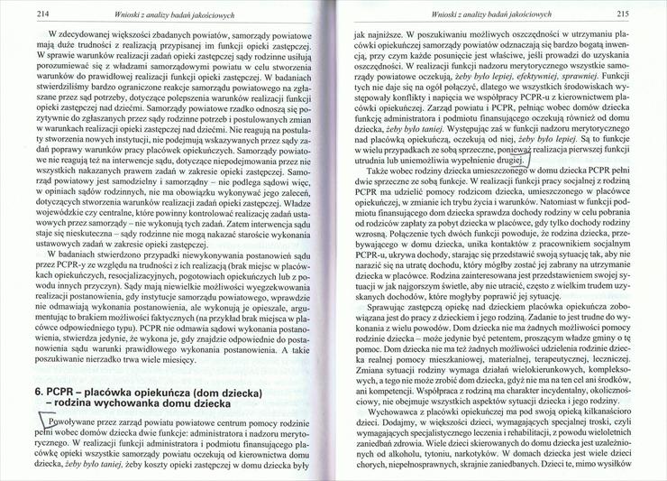 Hrynkiewicz - Odrzuceni. Analiza procesu umieszania dzieci w placówkach opieki - 214-215.jpg