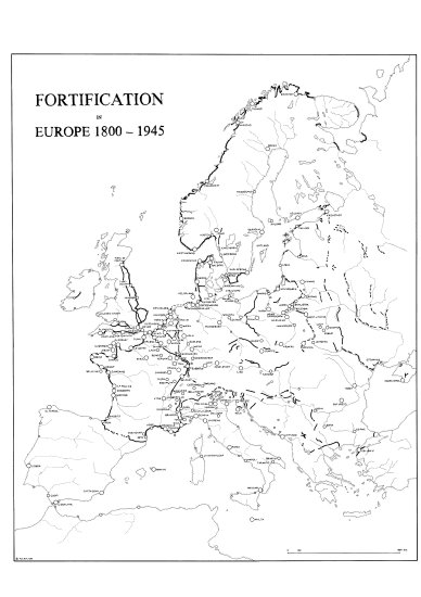 Mapy historyczne - Europe mapa fortyfikacji.gif
