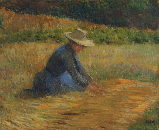 Henri Martin - Peasant Woman in the Fields.jpeg