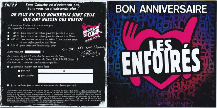 2014 Les Enfoirs - Bon Anniversaire - 000 Bon Anniversaire Les Enfoires - Scan2.jpg