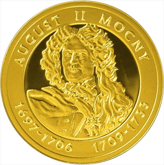 Monety Okolicznościowe Złote Au - 2005 - August II Mocny.JPG