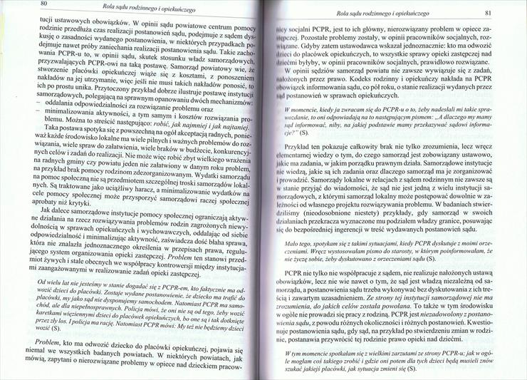 Hrynkiewicz - Odrzuceni. Analiza procesu umieszania dzieci w placówkach opieki - 80-81.jpg