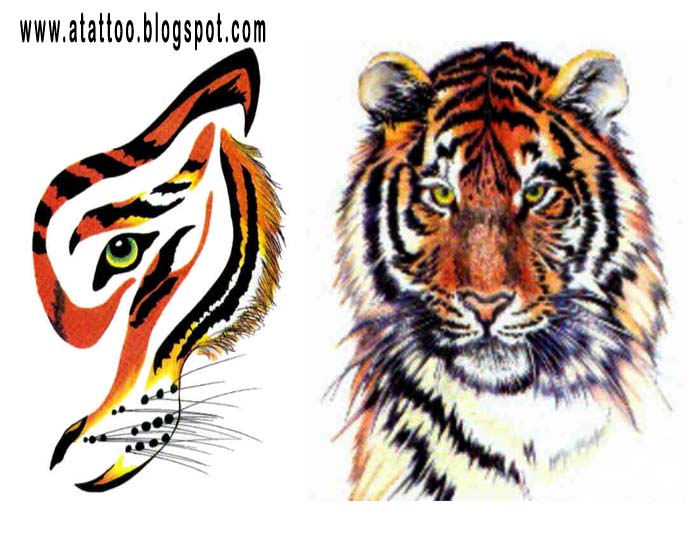 Wzory tatuaży  - face tiger.jpg