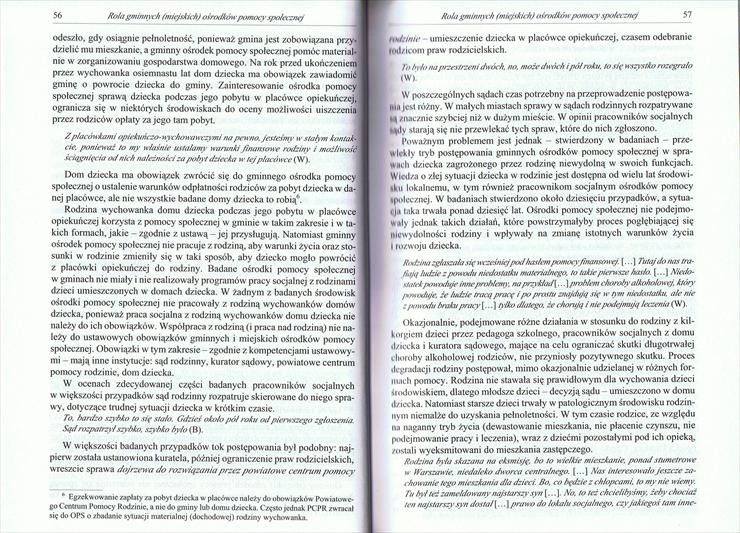 Hrynkiewicz - Odrzuceni. Analiza procesu umieszania dzieci w placówkach opieki - 56-57.jpg