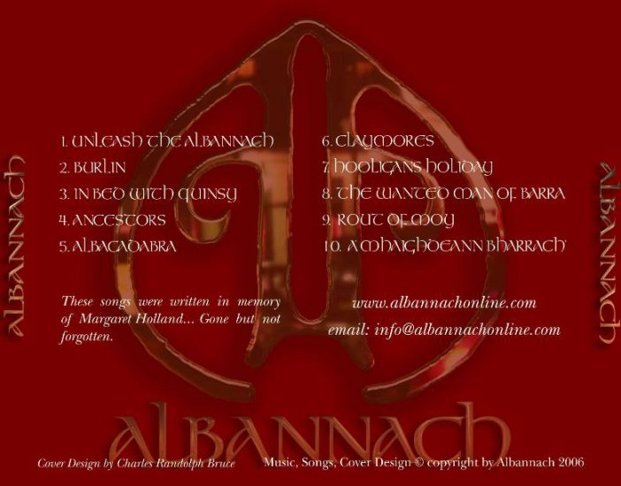 Albannach - Albannach 2006 - Back.jpg