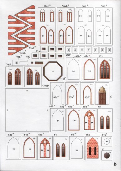 Modelik 2000-03 -  Kościół gotycki w Gryfinie XIIIw - 091.jpg