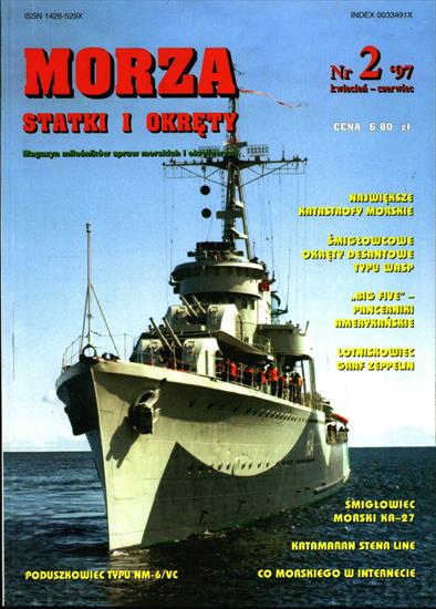 Morze Statki i Okręty - MSiO 1997-2 okładka.jpg