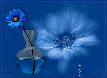 Kwiaty - Niebieski kwiat.gif