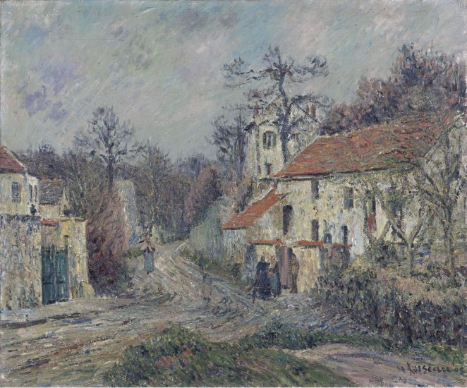 Loiseau Gustave 1865  1935 - Winter at Chaponval, 1908.jpeg