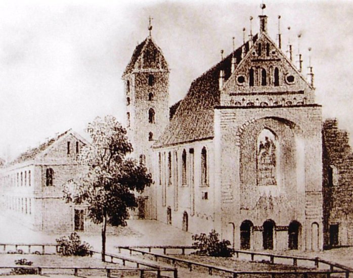 Kościoły w Bydgoszczy1 - Bydgoszcz,kościół pobernardyński w 1864-1866 r..jpg