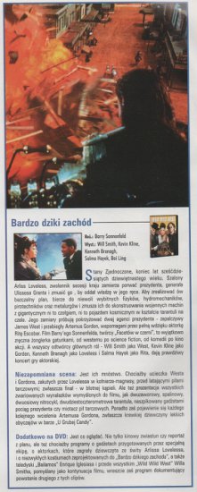 Recenzje i opisy ... - Wild, Wild West Bardzo dziki zachód 1999, reż. B..., M. Emmet Walsh, Bai Ling. Film nr 8, VIII 2000.jpg