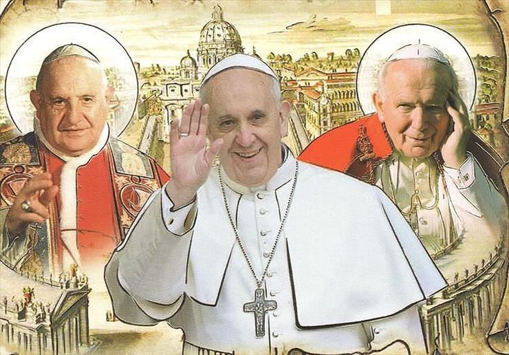 Stolica Apostolska  - Papież Franciszek i Kanonizowani Papieże.jpeg