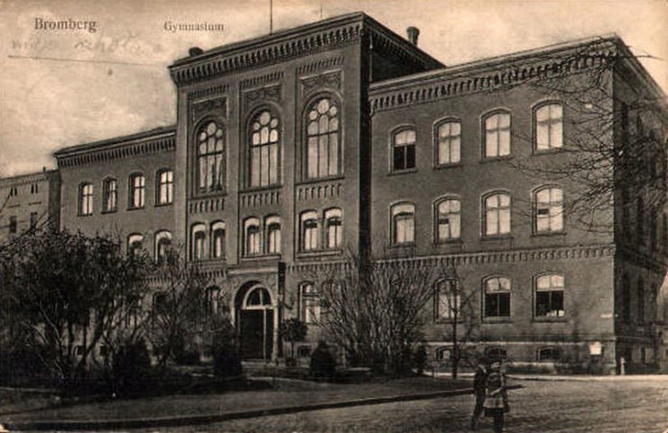 Budynki Użyteczności Publicznej - Bydgoszcz,Królewskie Gimnazjum przy Placu Wolności zbud.1875-1877,ob.I LO.jpg