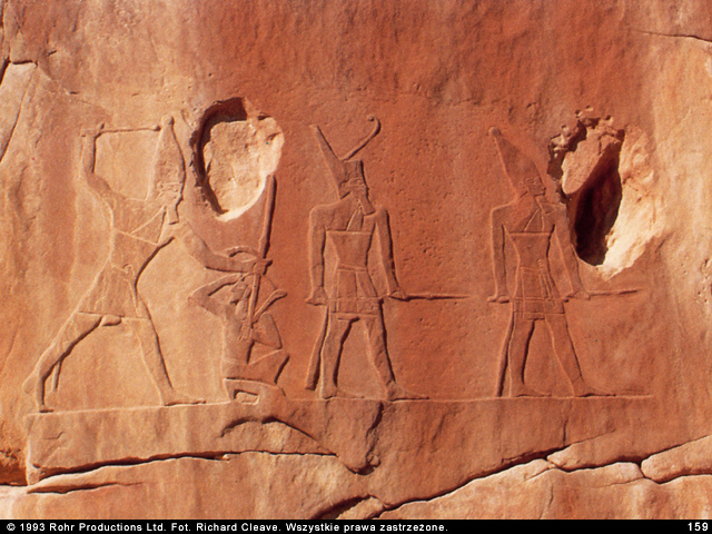 Ziemia Święta - 159 - Wadi Magara - starożytny relief egipski.JPG