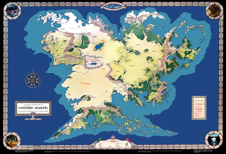 2nd Edition - ICE2100 Campaign Map of NW Middle-earth 300 DPI.jpg