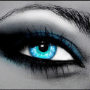 Oczy - turquoise-eyes-cute-pretty.gif