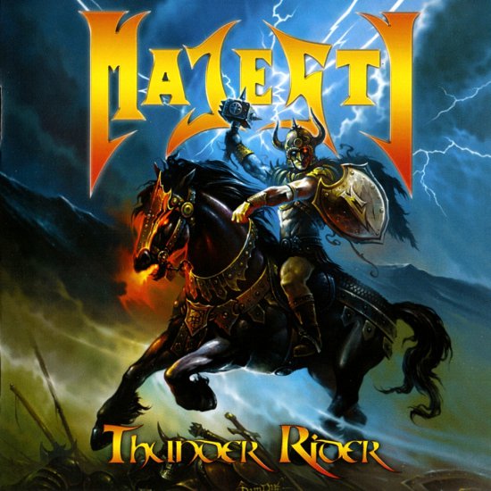 Majesty - 2013  Thunder Rider - Album  Majesty - Thunder Rider front.jpg