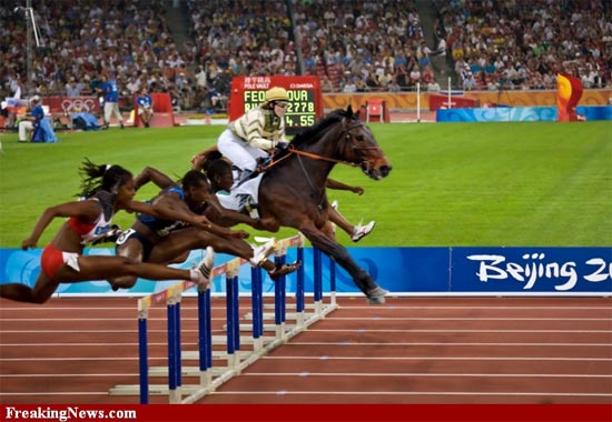 London Olympics redefined - Horse Back Riding  Free Run.jpg