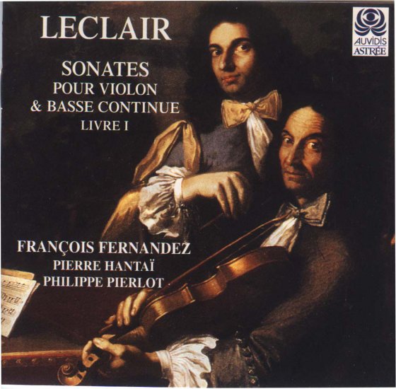 Sonates pour Viol... - Leclair - Violin Sonatas Book 1 Opus 1 - CD cover.jpg
