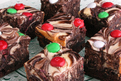 Ciastka, Słodycze - Marbled Brownies.jpg